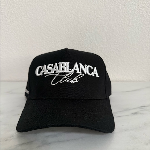 casablanca Other - Casablanca Club Black Cap
